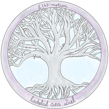 a drawing of a tree with a family tree