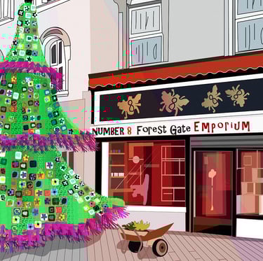 small image of illustration of number 8 forest gate emporium shop