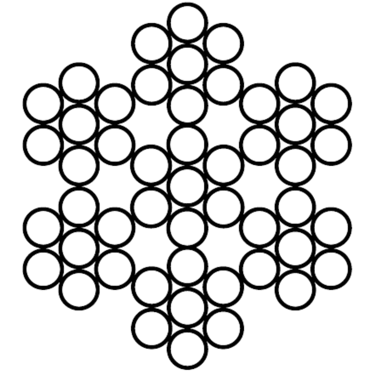 cavo di acciaio 7x7