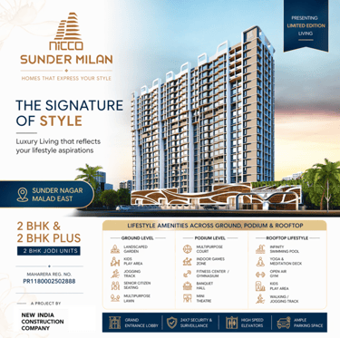 NICCO SUNDER MILAN, NICCO SUNDER MILAN MALAD WEST