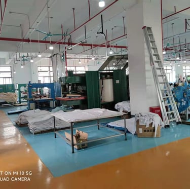 pool floats factory machine