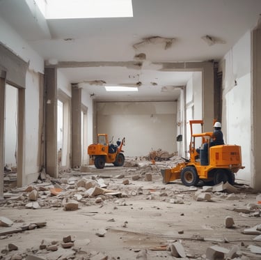 Modern living room interior showcasing elegant furnishings and smart lighting controls.