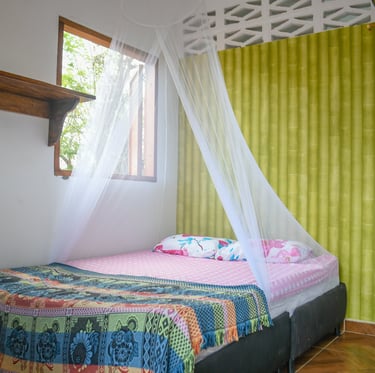 Cabaña doble isla fuerte