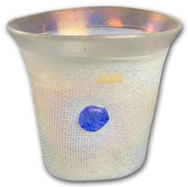 Vase Bertil Vallien Kosta-Boda Artist Collection Network blue.jpg