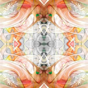 DeConstructed Photography, Abtract art, abstract photography, floral art, Epiphyllum Flower