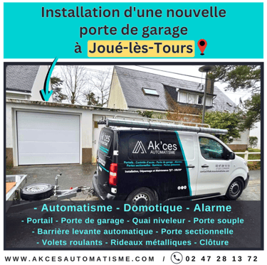 portes de garage à Tours