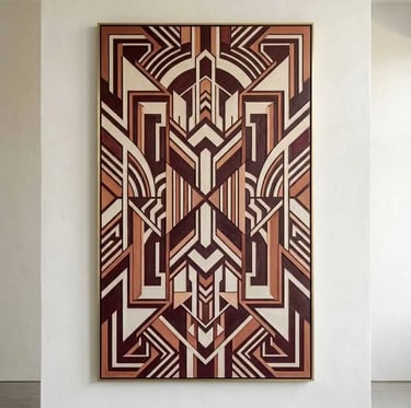 How to Choose Wall Art in Neo Deco Interiors: Scale, Symmetry, and Impact