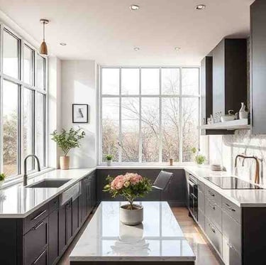 modern kitchen design ideas with clean lines, modular kitchen cabinets and functional layout