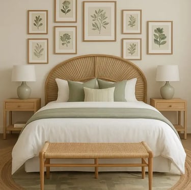 Scandinavian Bedroom Ideas : Cozy Japandi Style with Natural Materials