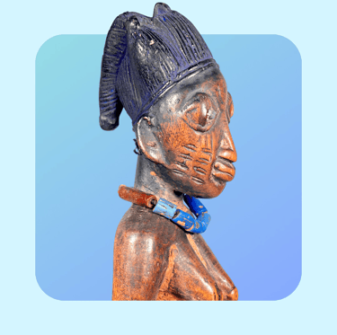 idowu ibeji eshu ibedji twin figure yoruba nigeria