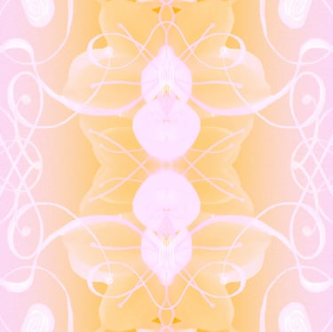 ilustración digital sobre botánica eterea