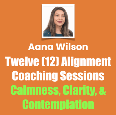 Twelve Alignment Coaching Sessions with Aana Wilson