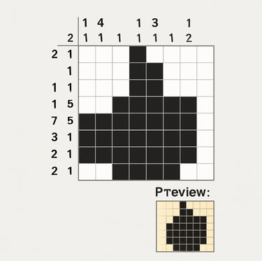 Nanogram Puzzle Thumbs up 