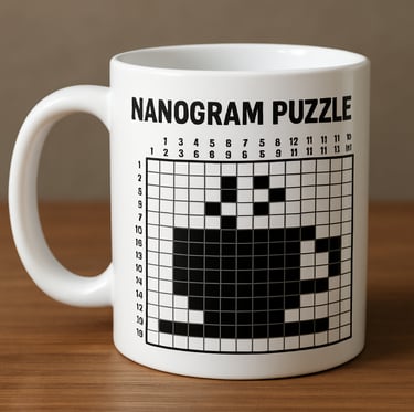 Nanogram Puzzle Coffee Mug 
