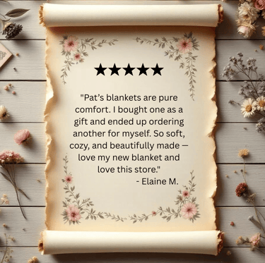 Review of cozy minky blanket by URunique21 customer