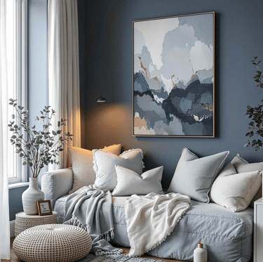Artistic canvas wall art that adds warmth, beauty, and personality to your home.