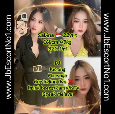 JB Escort｜新山JBEscort 下水服务 每日营业12pm-2am Whatsapp 011-37355242