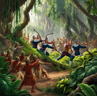 quân mông nguyên bị đội quân nhà trần phục kích