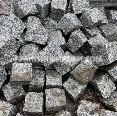 Колота гранітна бруківка покостівка 10*10*10