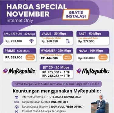 Gratis Pemasangan