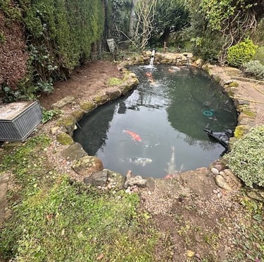 backyard-garden-pond-liner-change-scunthorpe