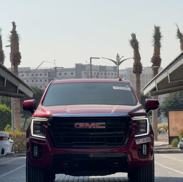 Premium GMC SUV available for luxury SUV hire in Dubai