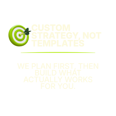 Custom web design and SEO strategy for businesses