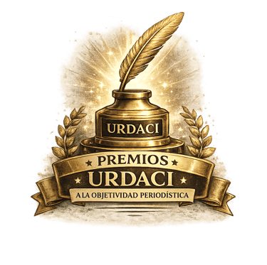 Logo Premios Urdaci a la Objetividad Periodística