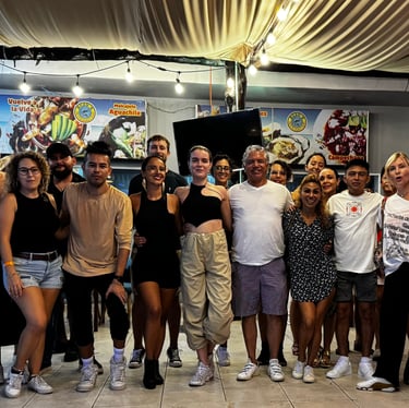 Bachata class in Playa del Carmen México