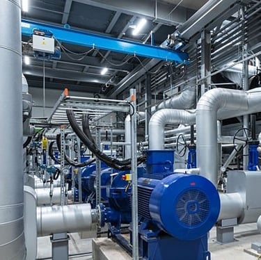 Hydroo pump systems installation for commercial and industrial projects in Egypt by WELLFLOW