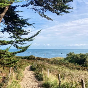 Chemin de plage vers Saint-Malo