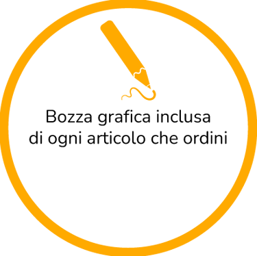 Unikoo.it - Bozza grafica inclusa di ogni articolo che ordini