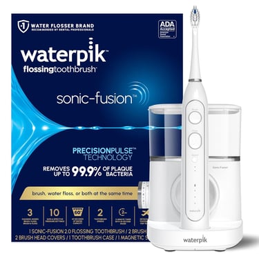WaterPik Sonic-fusion electric toothbrush with built in water flosser