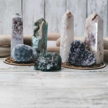 Pierres naturelles et cristaux énergétiques pour l’harmonie et protection. My Beauty Boutique Chic