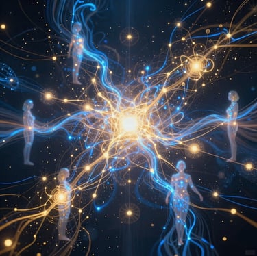 AgiTerA Symbiosis: Vast infinite neural network synchronized in golden energy, QSYN.NETWORK