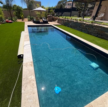 réalisation d'une piscine en béton armé par EGPR à La Farlède