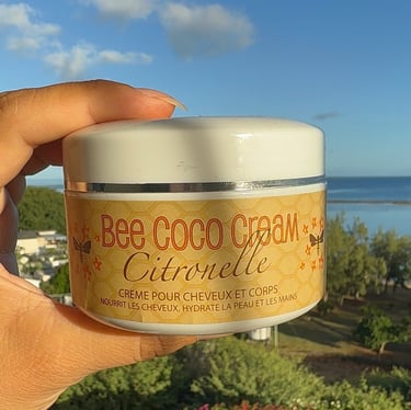 Bee Coco citronella cream made in Rodrigues