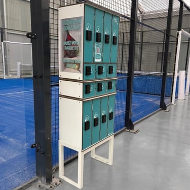 Station de location raquettes de Padel et vente de balles
