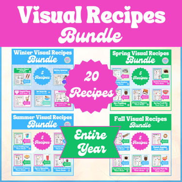 20 visual recipes in a bundle