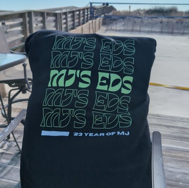 MJ's Edibles Hoodie. Better gummies than Camino, Wyld, Kiva, Cozy Cubes and Cannabrix.