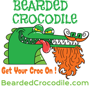 Bearded Crocodile Beard Company croc logo 4 png