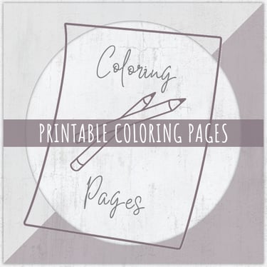 Downloadable, printable coloring pages for adults and kids