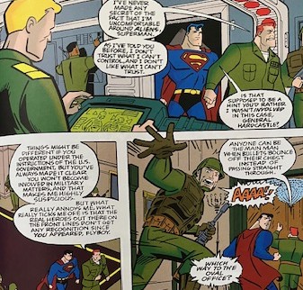 Superman Adventures - Hardcastle Gives Supes a Hard Time