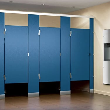"Durable HPL panels for toilet partitions"