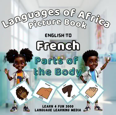French Parts of the Body Picture Book