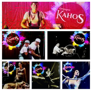 a collage of photos of a man playing drums
