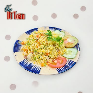 Cơm chiên hải sản tại Ốc Dì Toàn - Quán ngon quận Bình Thạnh