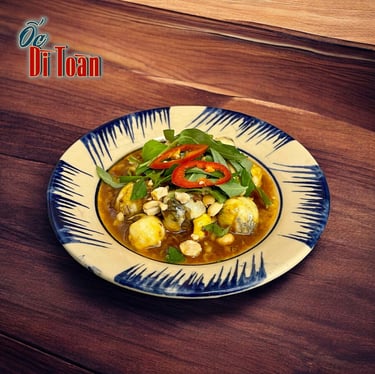Cút lộn xào me - top món ngon tháng 10 tại ốc Dì Toàn