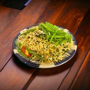Ốc móng tay xào mì - top món ngon tháng 10 tại ốc Dì Toàn