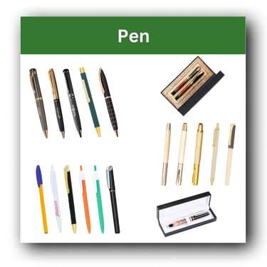 Pens (metal, plastic & wooden)